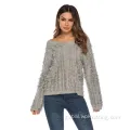  Top quality cheap price woolen cashmere women sweater Factory